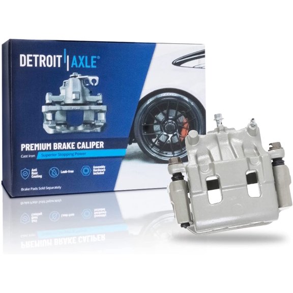 Detroit Axle - Front Left Driver Side Brake Caliper with Bracket Replacement for 2007 2008 2009 2010 Ford Edge Lincoln MKX