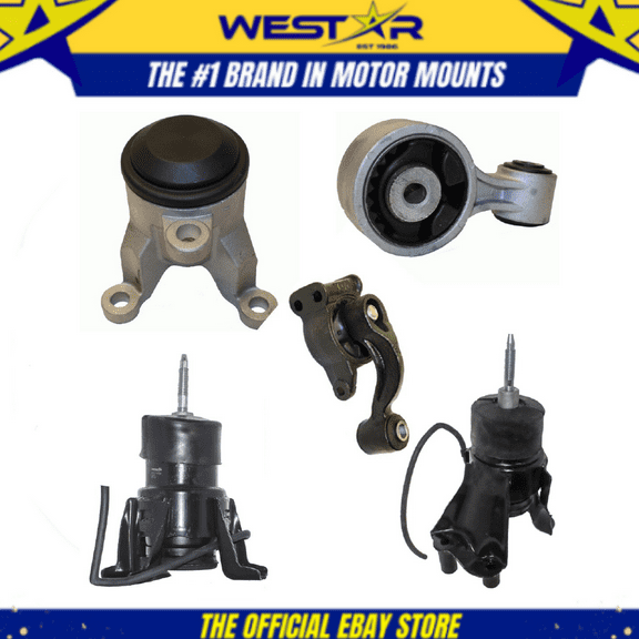 Engine Motor & Torque Strut Mount 5PCS Set Fit 2009-2014 Nissan Murano 3.5L AWD