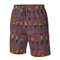 thumbnail image 4 of Fotbe African Women Trajes de Baño Estampados para Hombre, Shorts de Verano de Secado Rápido, Ropa de Playa, Bañadores-Small, 4 of 6