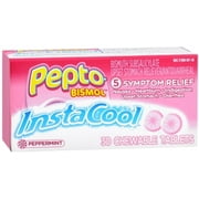 Pepto-Bismol InstaCool Chewable Tablets 30 Tablets