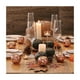 thumbnail image 4 of Portavela Cristal Candelabro Mesa Adorno Boda Decoración 6 pzs rosa, 4 of 5