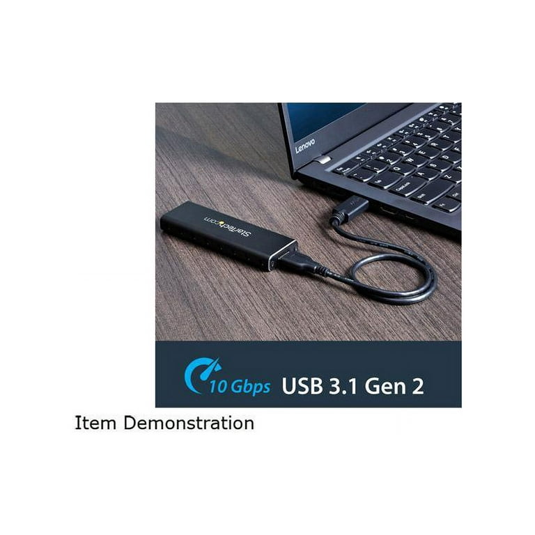 Startech M.2 NVMe SSD Enclosure for PCIe SSDs M.2 USB 3.1 (Gen 2