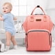 thumbnail image 4 of Mochila Maternal con USB, Amplia Capacidad y Diseño Moderno en Azul con Lunares – Ideal para Cuidado de Bebés y Paseos, 4 of 6