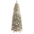 thumbnail image 1 of Árbol de Navidad ShareConn preiluminado con nieve, 2,3 m, con luces, 1 of 7