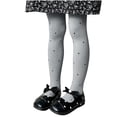 thumbnail image 3 of Tranfacy Girls 0-10 Years Fall Pants Solid High Waist Tight Breathable Yoga Base Layer Trousers, 3 of 5