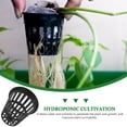 thumbnail image 4 of 1 Set Net Pots for Hydroponics Heavy Duty Plastic Slotted Mesh Net Cups with Plant Labels, 4 of 8