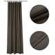 thumbnail image 4 of Yescom 54x84 Outdoor Curtain Panel Tab Top Drape UV30+ Patio Pergola Garden 1 Piece, 4 of 11