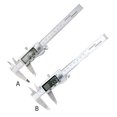 thumbnail image 2 of Scienceny Calibrador Vernier, regla micrométrica LCD de 0,1mm, medidor de mano reiniciable para carpintería con portátil con llave inglesa Medidores de medidas dimensionales con tornillo Scienceny TO000936-02B, 2 of 6