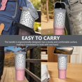thumbnail image 7 of 30 Oz Tumbler Pink Gradient Leopard Tumbler with Lid and Straw, Birthday Gift Cup for Friend Women Men Coffee Travel Mug Thanksgiving Day Halloween Christmas Gift Water Bottle, 7 of 7