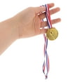 thumbnail image 3 of Phenofice 12 Pcs Médailles en Plastique pour Enfants, Rondes, Argent, Récompense, Célébration, 3 of 8