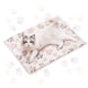 thumbnail image 5 of sweethay Manta cálida de lana para mascotas, alfombrilla para cama, funda de cojín, cojín para perro, gato, cachorro, Animal café S 2Conjunto, 5 of 6