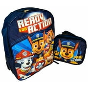 Paw Patrol Ready for Action 16" Backpack with detachable lunch bag