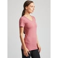 thumbnail image 4 of Kalon Women 4-Pack V-Neck T-Shirt Base Layer, 4 of 6