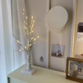 thumbnail image 2 of Decoración De Pascua, (Blanco Cálido) Temporizador Árbol De Pascua Con Pilas, Árbol De Abedul Iluminado Con Luz Led, Luz De Árbol Artificial Para Decoración De Pascua, 45, 2 of 3