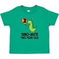 thumbnail image 3 of Inktastic 2nd Birthday Dinosaur Party Two Year Old Boys Baby T-Shirt, 3 of 5
