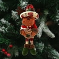 thumbnail image 4 of Hwkond Christmas Indoor Decorations Christmas Tree Decoration Hanging New Snowman Doll Christmas Holiday Window Decoration High Hat Doll Small Hanging Gift, 4 of 5