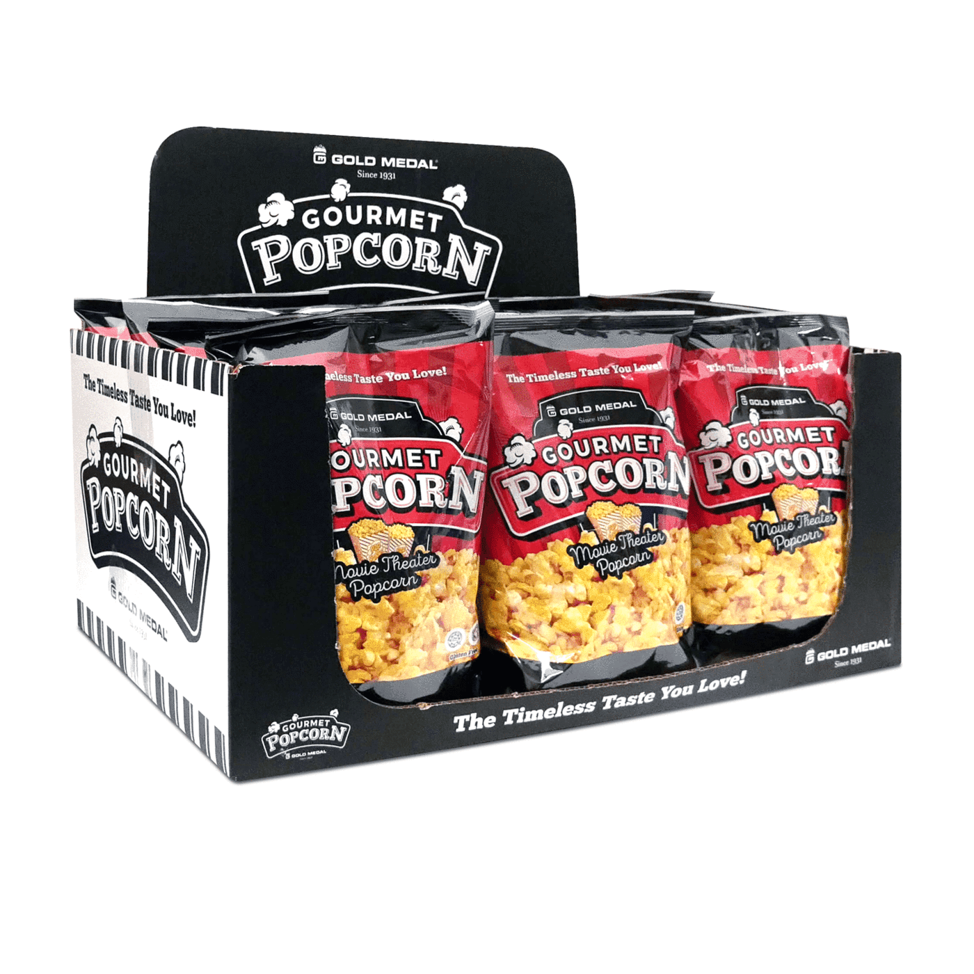 Gold Medal Movie Theatre Popcorn Gourmet Popcorn, 2.8 Ounce (Pack of 15)