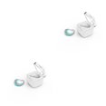 thumbnail image 4 of Auriculares Inteprter Bluetooth Recargables con Micrófono Plata 2Conjunto, 4 of 6