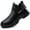 Black, variant on LASUDRAA Mens Black Chef Shoes Oil-Resistant Waterproof Slip-Resistant Puncture-Resistant Work Shoes