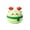 Green, variant on Christmas Daifuku Dog Squishy, Slow Rising Sensory Toy For Relaxation Focus Holiday Desk Decor Gift, Cute Shape Changing Squeeze Ball For Home School Travel Party Favors Novelty Fun