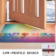 thumbnail image 3 of Colorful Hearts Door Mats Rug Decorative Doormat Welcome Floor Mat Non Slip Washable Bathroom Kitchen Entrance Rug for Indoor Outdoor Home Decor, 17 X 30 Inch, 3 of 7