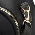 thumbnail image 6 of Stylago Womens Backpack Purses Trendy Zipper Compartments Crossbody Bags Water Proof Nylon Travel Shopping Bags for Ladies Black, 6 of 7
