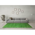 thumbnail image 3 of Ahgly Company Indoor Rectangle Oriental Green Traditional Area Rugs, 6' x 9', 3 of 4