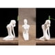 thumbnail image 3 of Figura de yoga de cerámica, estatua, estatuilla, decoración para interiores y exteriores, hogar, jardín, yoga 7x3.5x9.5cm, 3 of 3