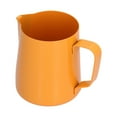 thumbnail image 2 of Frothing Pitcher, Exquisite Frothing Jug Thickened  For Home For Kitchen Orange, 2 of 8