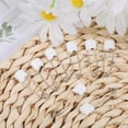 thumbnail image 4 of 50PCS Safety Pins for Diaper, 2.2 Inch Plastic Head Cloth Diaper Nappy Pins with Locking Closures Stainless Steel Pins for Clothes, Sewing, Craft Supplies.,White, 4 of 7