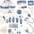 thumbnail image 1 of Doctor Kit For Kids - Pretend Play Educational Doctor Toys, Medical Kit With Stethoscope, Doctor Playset For Dentist Doctor, Role Play Toys Fo, 1 of 5