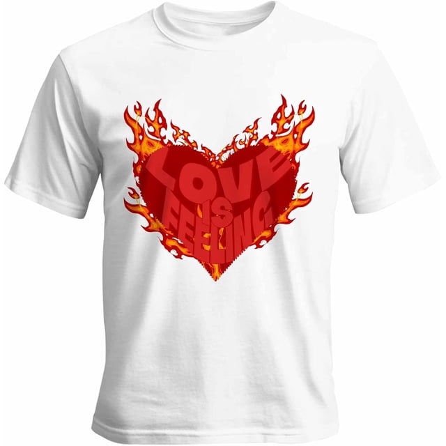 Mens T Shirts Valentine's Day Love Short Sleeve Casual Men's Tee Tops Graphic T-Shirts for Teen Boys/Men