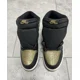 thumbnail image 5 of N I-K-E A i r-Jor-dan 1 Retro High OG Black Metallic Gold - Size 9,5 Brand New DS, 5 of 6