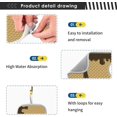 thumbnail image 5 of Coolnut Ice Cream Sink Faucet Mat for Kitchen,Sink Splash Guard Behind Faucet, Kitchen Faucet Absorbent Mat,Microfiber Cloth Faucet Mat (2 Pack,14.9×5.5in) Home Decor, 5 of 7