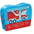 thumbnail image 4 of Crocodile Creek 12-Piece Mini Jigsaw Puzzle - Fun Floor Puzzles for Kids Ages 2-4 and Up - Heavy-Duty Shaped Box for Storage - Fire Truck - 12 x 9 inches Finished, 4 of 7