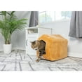 thumbnail image 3 of Armarkat Covered Pet Cat Bed, Brown, 3 of 9