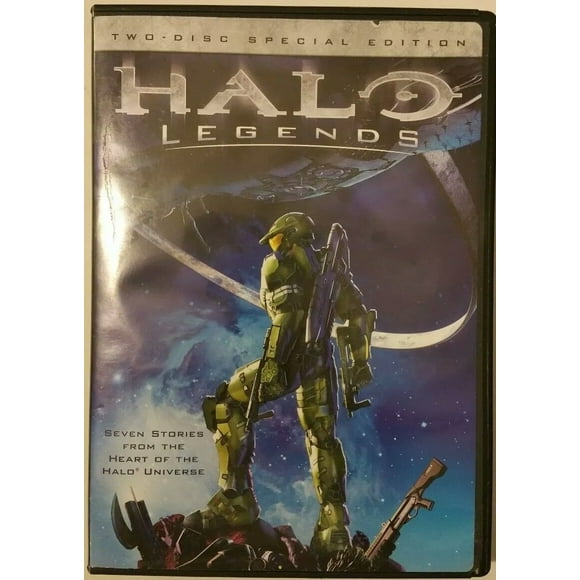 Édition Spéciale de Deux Disques Halo Legends dvd 2010-- Seulement 1 Disque, l'Édition Spéciale editi