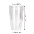 thumbnail image 2 of LOVEVER Blender Replacement Pitcher Large Transparent Food-Grade Plastic 1Pack 4.72X3.97X3.97in, 2 of 8