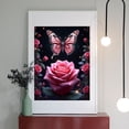 thumbnail image 2 of Diamond Art Kit for Adults, Modern Butterfly Bouquet Print No.848 Diamond Painting for Adults Beginners, 5D DIY Diamond Art Painting Kits, Colorful Diamond Painting Craft for Home Decor 12x16, 2 of 7