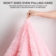 thumbnail image 3 of TWINNIS Super Soft Shaggy Long Faux Blanket, Washable Warm Throw Blanket for Couch Sofa Chair,60"x80",Pink, 3 of 7