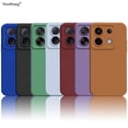 thumbnail image 2 of For Redmi Note 13 Pro Global Case Redmi Note 13 Pro Cover Fundas Coque Camera Protector Liquid Silicone Back Case Redmi Note 13, 2 of 5
