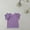 Purple, variant on Cute Shirts for Girls Solid Color Ruffle Sleeve Toddler T Shirts Girls Casual Loose Fit Basic Plain Ribbed Tank Tops