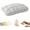 Gray, variant on Cooling Marshmallow Puff Pillow, Dual Sided Quilted 3D Down Pillow for Side Back Sleepers Neck Support（Yellow）