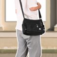 thumbnail image 2 of Women Shoulder Bag,  Multiple Pockets Messenger Bag, Ladies Crossbody Purse Fashion Tote Handle Satchel, 2 of 7