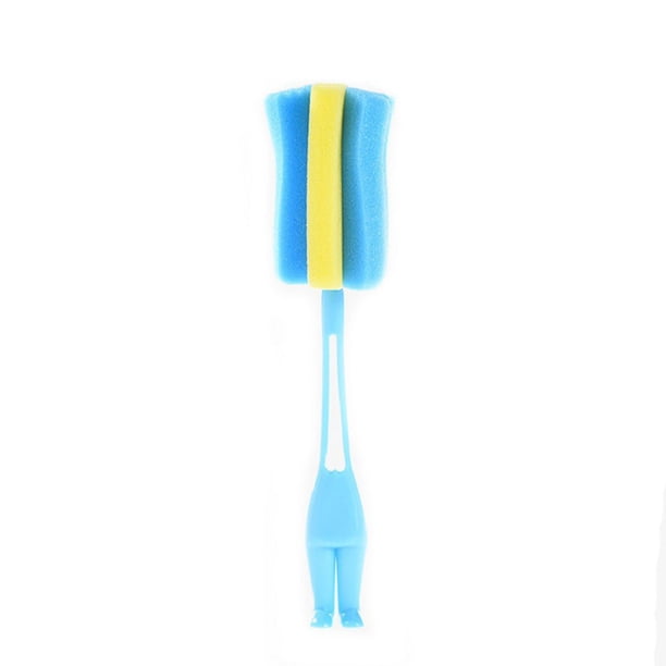 Limpiador De Cepillo De Cabeza De Esponja Estable, Cepillo De Mango Largo, Vasos De Botella De Leche De Vidrio, Herramientas De Lavado De Cocina Sweethay HA022718-00