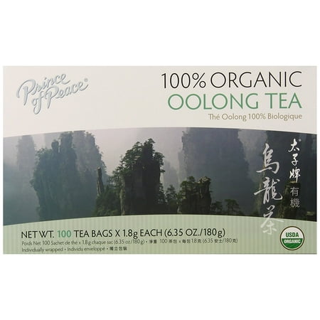 Dan Cong Oolong Tea - Prince of Peace Organic Oolong Tea, 100 Count