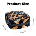 thumbnail image 2 of Starfish Sanitary Napkin Storage Bag with Plush Velvet, Sponge, and Oxford Cloth - 4.7x6.6x6.6 in - Keep Your Sanitary Napkins Organized, 2 of 6