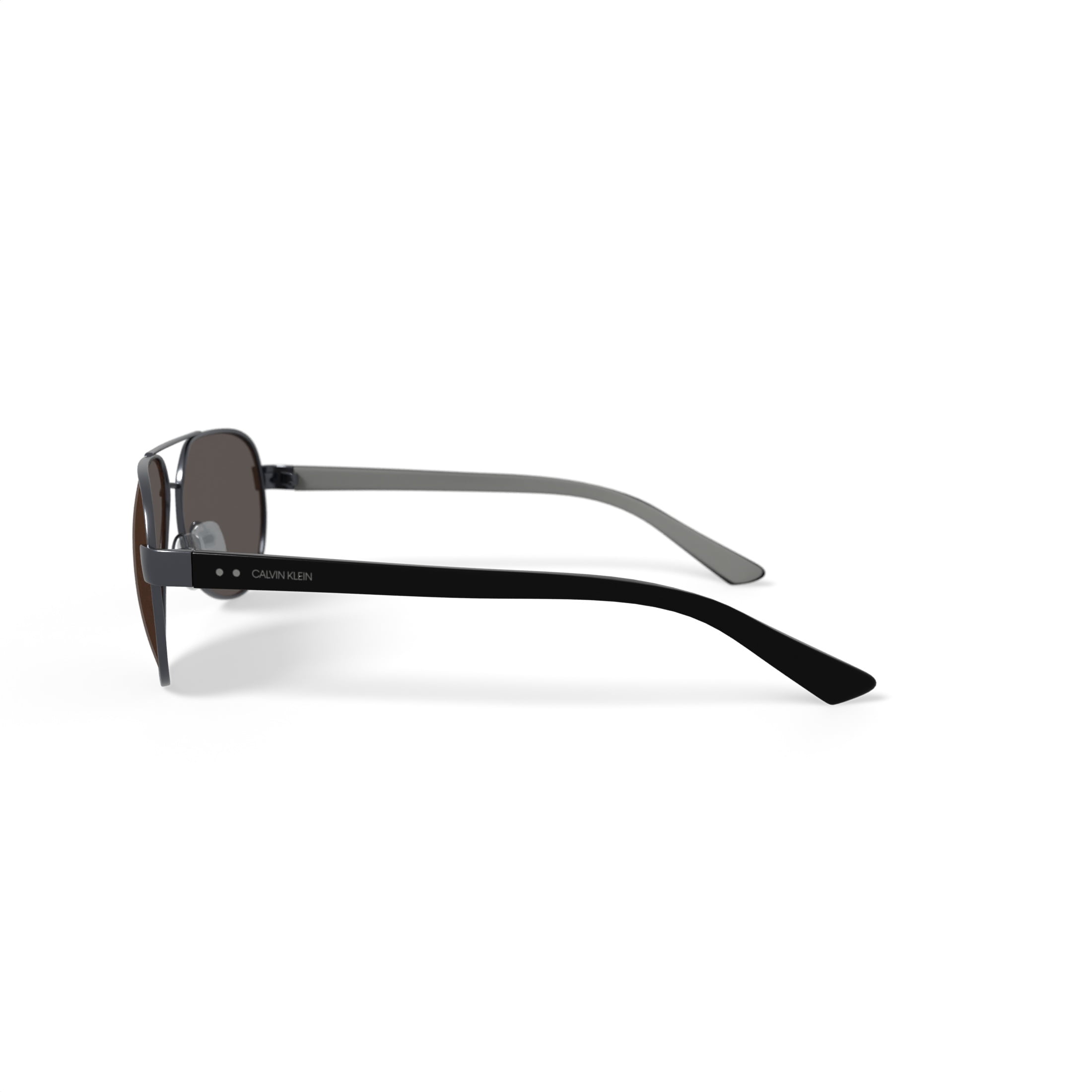 Calvin Klein Unisex Rx'able Fashion Sunglasses, CK19300SG, Gunmetal, 59-13-140, with Case