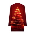 thumbnail image 6 of Sweatshirts for Women Christmas Printed Flannel Print Long Sleeved Round Neck Loose Oversized Casual Sweatshirt,Womens Tops Plus Size Multicolor XXL, 6 of 6