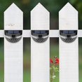 thumbnail image 2 of 8 Pack Solar LED Fence Garden Lights - Solar Outdoor Wireless For Railing Fences,, 2 of 5